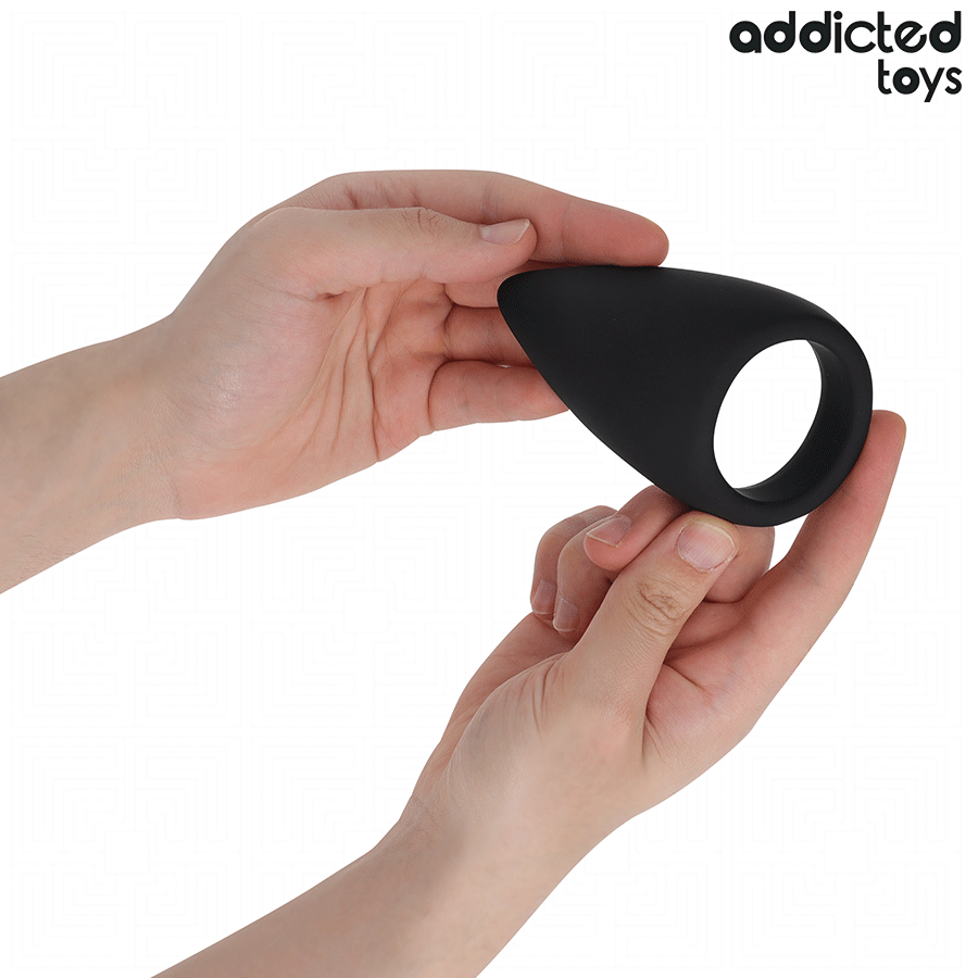ADDICTED TOYS - ANNEAU PÉNIS EN FORME DE LARME – Image 2