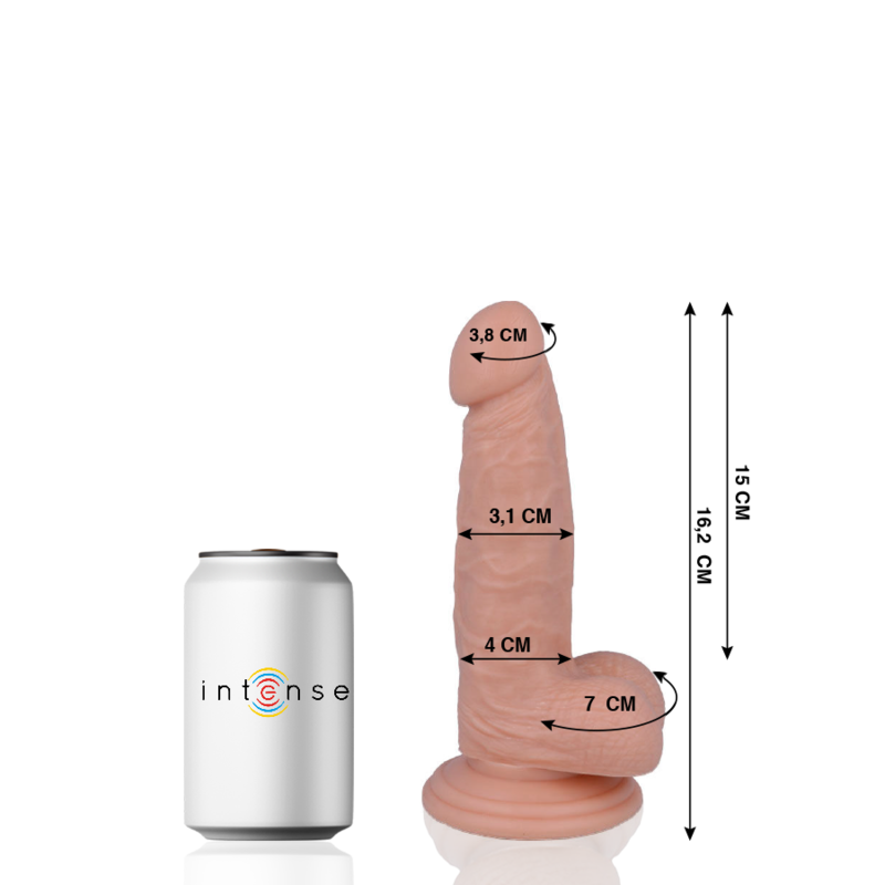 MR INTENSE - 4 PÉNIS RÉALISTE 16.2 CM -O- 3.1 CM – Image 2