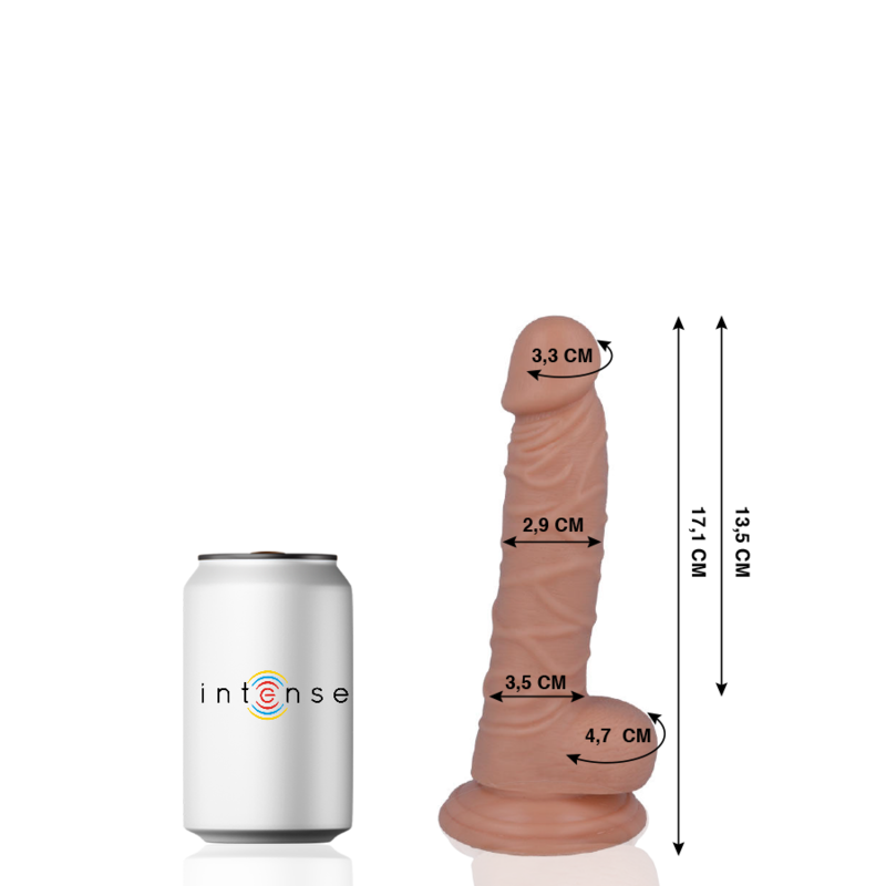 MR INTENSE - 7 PÉNIS RÉALISTE 17.1 CM -O- 2.9 CM – Image 2