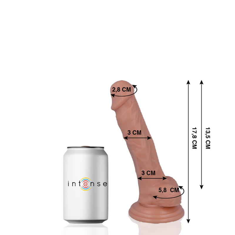 MR INTENSE - 9 PÉNIS RÉALISTE 17.8 CM -O- 3 CM – Image 2
