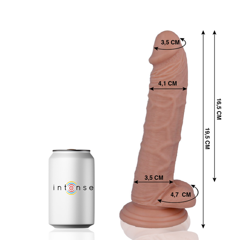 MR INTENSE - 15 PÉNIS RÉALISTE 19.5 CM -O- 4.1 CM – Image 2