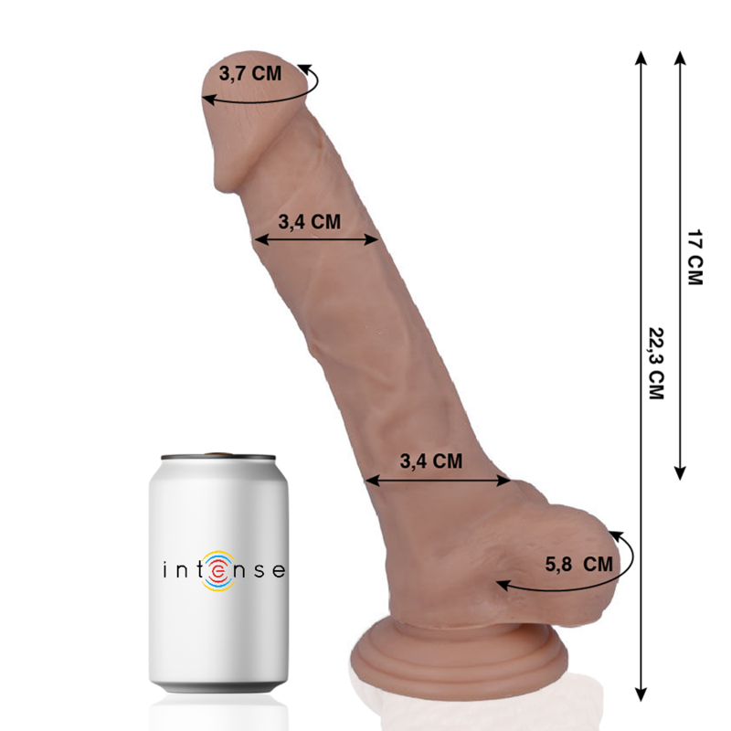 MR INTENSE - 28 PÉNIS RÉALISTE 22.3 CM -O- 3.4 CM – Image 2