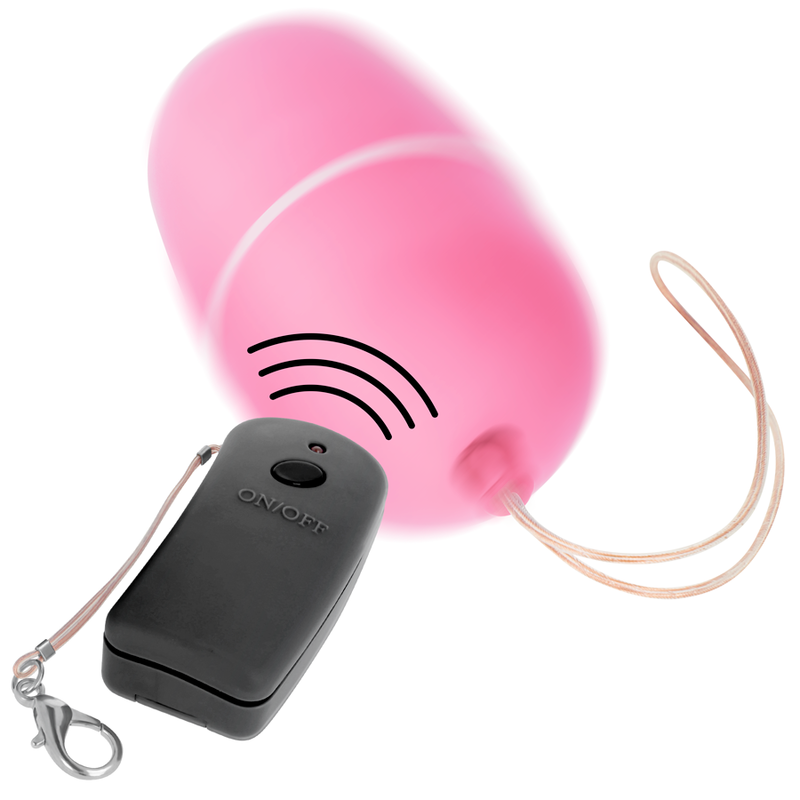 ONLINE - OEUF VIBRANT AVEC TÉLÉCOMMANDE ROSE – Image 2
