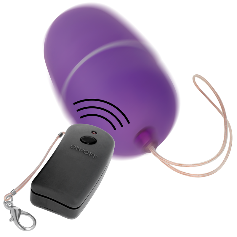 ONLINE - OEUF VIBRANT AVEC TÉLÉCOMMANDE LILAS – Image 2