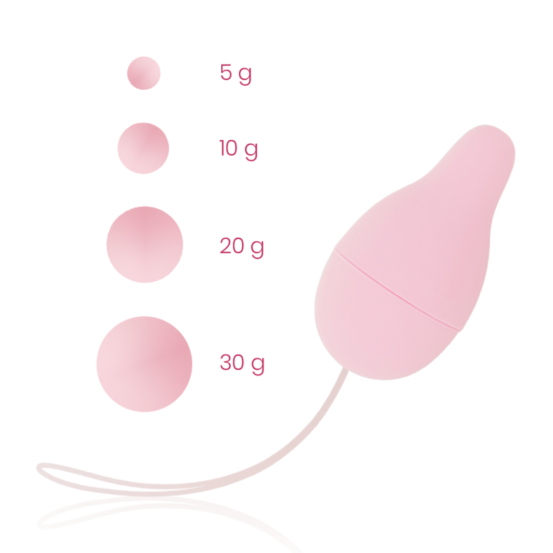 OHMAMA - SYSTÈME DE POIDS KEGEL POUR DÉVELOPPEUR DU PLANCHER PELVIEN – Image 2