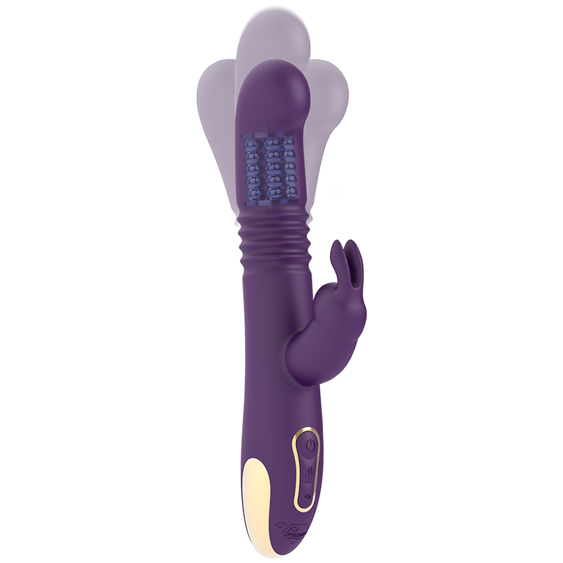 TREASURE - BASTIAN RABBIT UP & DOWN, ROTATEUR ET VIBRATEUR COMPATIBLE AVEC LA TECHNOLOGIE SANS FIL WATCHME – Image 2