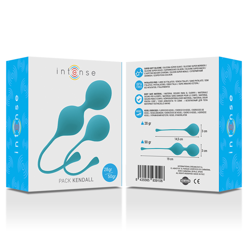INTENSE - PACK BALLES KEGEL KENDALL BLEU – Image 2