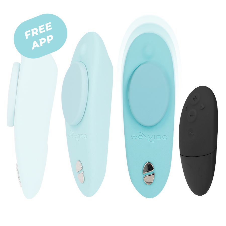 WE-VIBE - VIBRATEUR MOXIE + AQUA CLITORAL – Image 2