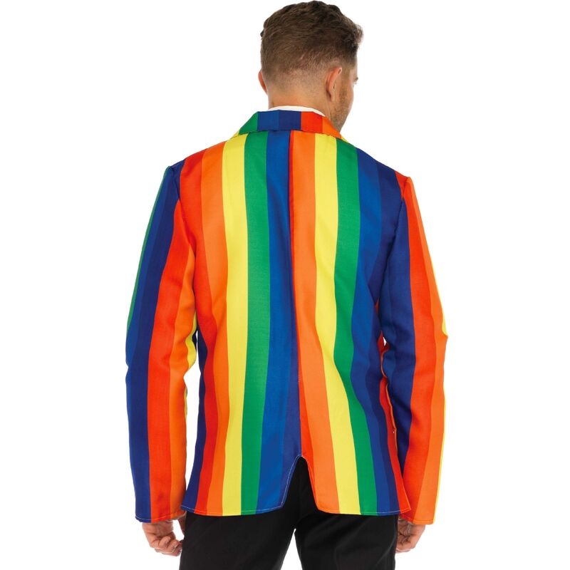 LEG AVENUE - BLAZER + CRAVATE ARC-EN-CIEL M – Image 2