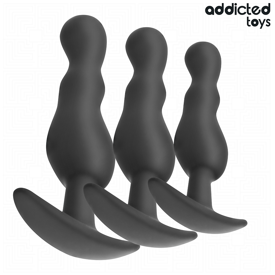 ADDICTED TOYS - LOT DE 3 PLUG ANAL MODÈLE 1 – Image 2