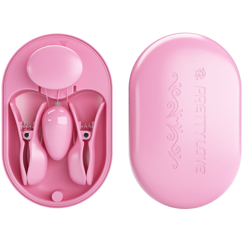 PRETTY LOVE - BOITE SURPRISE PINCES DÉLECTRO STIMULATION ROSE – Image 2
