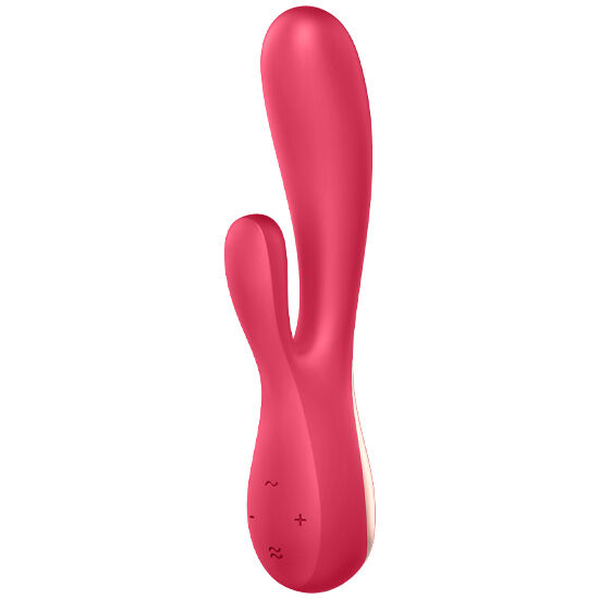 SATISFYER - MONO FLEX ROUGE AVEC APPLICATION – Image 2