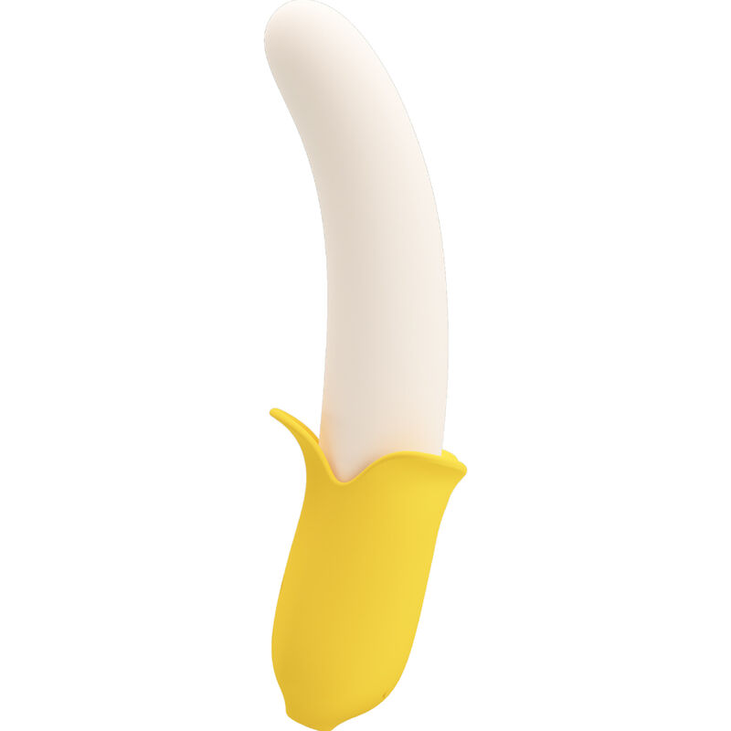PRETTY LOVE - BANANA GEEK SUPER POWER 7 VIBRATIONS UP&DOWN SILICONE NOIR – Image 2