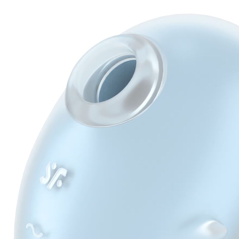 SATISFYER - CUTIE GHOST VIBRATEUR POSER BLEU CLAIR – Image 2