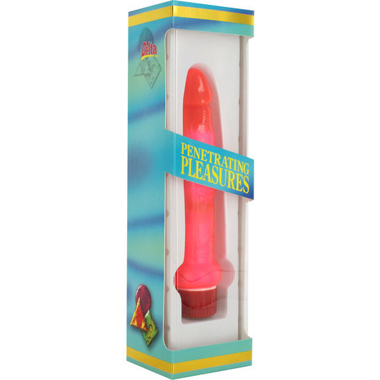 SEVEN CREATIONS - VIBRATEUR ANAL ROSE JELLY THIN – Image 2