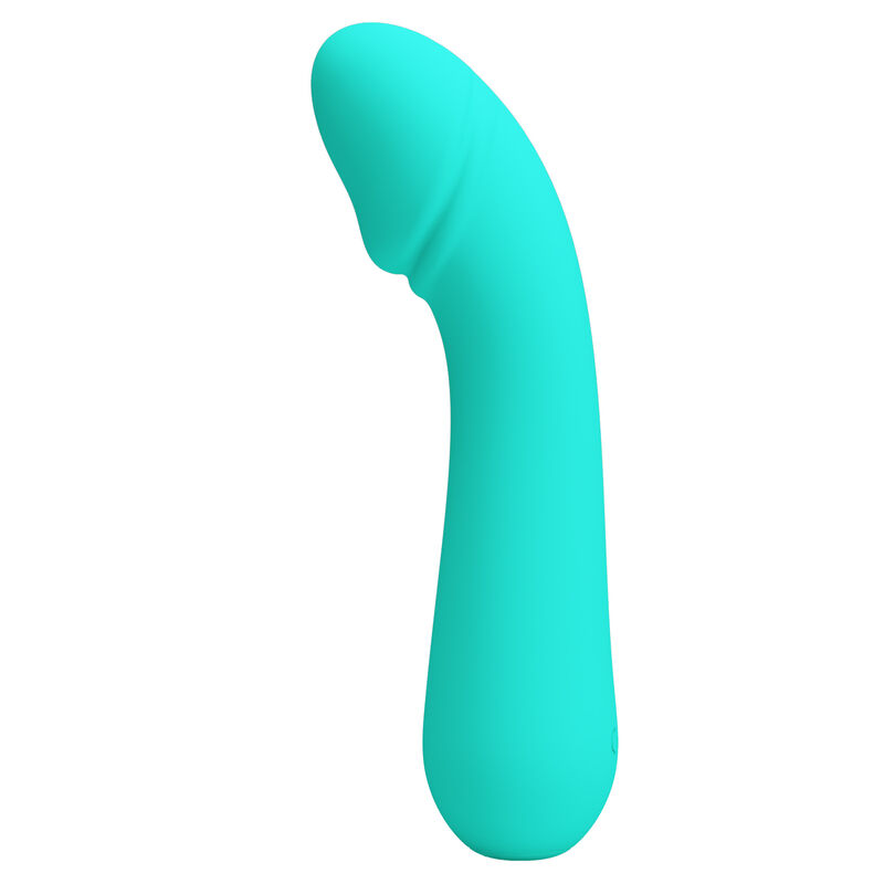 PRETTY LOVE - VIBRATEUR RECHARGEABLE CETUS VERT AQUA – Image 2