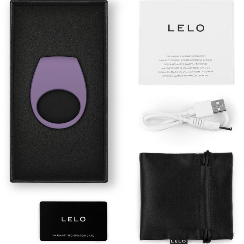 LELO - ANNEAU VIBRATEUR VIOLETTE TOR 3 – Image 3