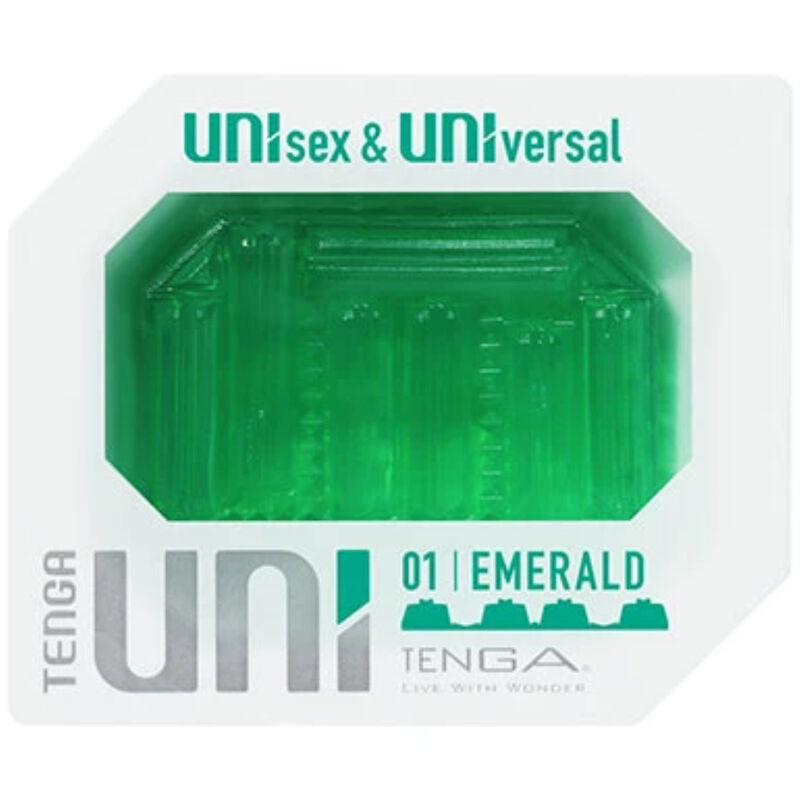 TENGA - DÉ DÉS MASTURBATEUR UNI ÉMERAUDE – Image 3