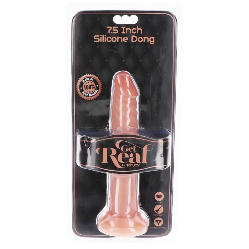 GET REAL - SILICONE DONG 19 CM PEAU – Image 2
