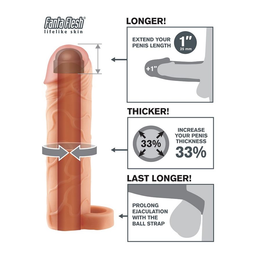 FANTASY X- TENSIONS - PERFECT 1 EXTENSION BALL STRAP SKIN – Image 3