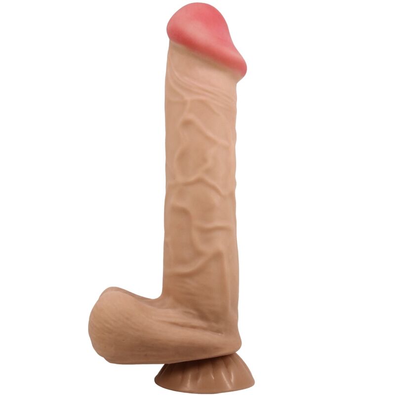 PRETTY LOVE - SÉRIE SLIDING SKIN GODE RÉALISTE AVEC VENTOUSE SLIDING SKIN FLESH 26 CM – Image 2