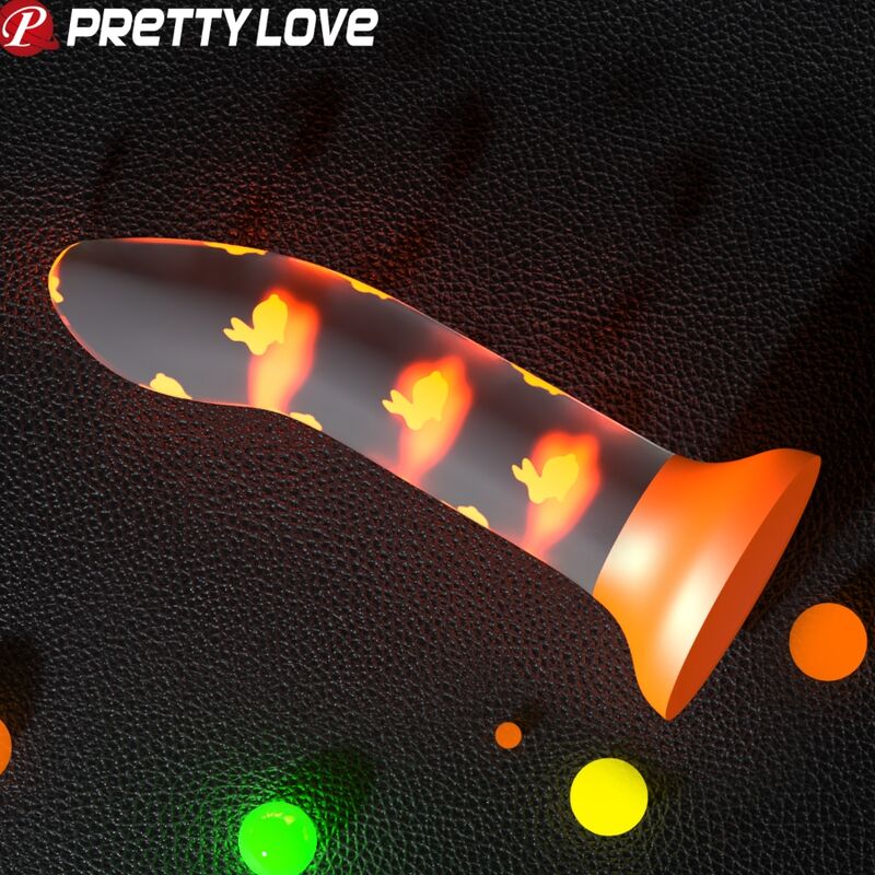 PRETTY LOVE - GODE MAGIQUE NIGHTFALL SANS VIBRATION ORANGE LUMINEUX – Image 3
