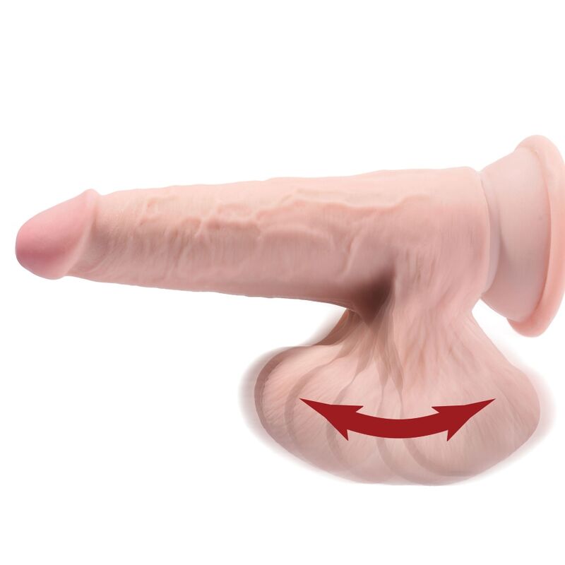 KING COCK - BALLES GODE 3D PLUS 24.5 CM PEAU CLAIRE – Image 3