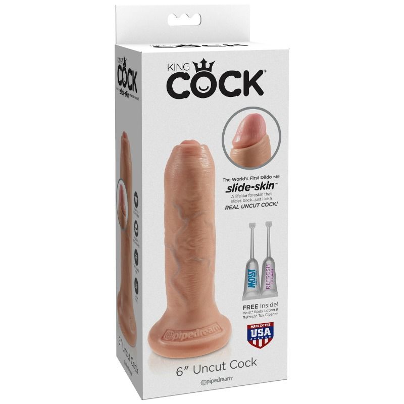 KING COCK - GODE RÉALISTE CHAIR NON COUPÉ 15 CM – Image 3