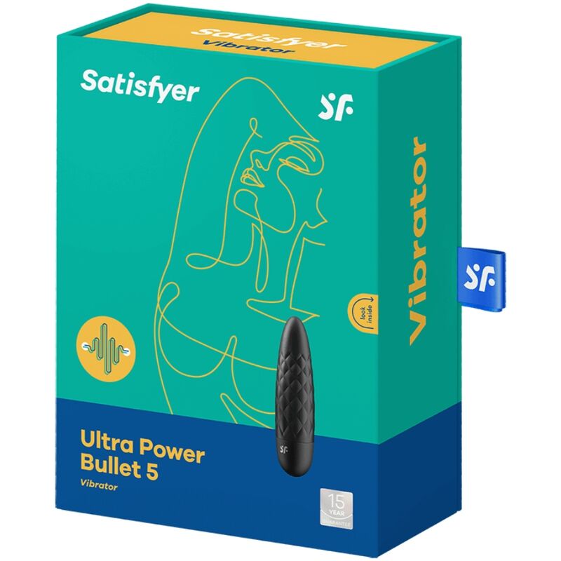 SATISFYER - ULTRA POWER BULLET 5 NOIR – Image 3