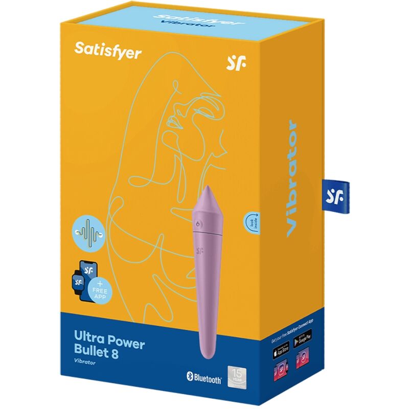SATISFYER - ULTRA POWER BULLET 8 LILAS – Image 3