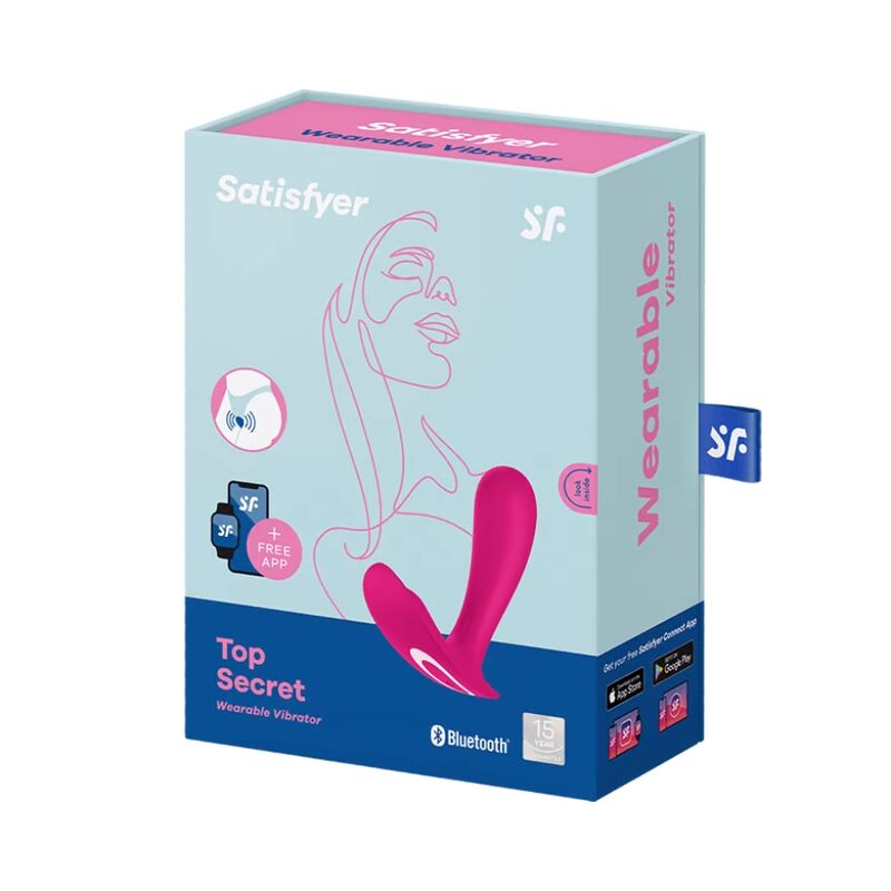 SATISFYER - VIBRATEUR TOP SECRET ROSE – Image 3