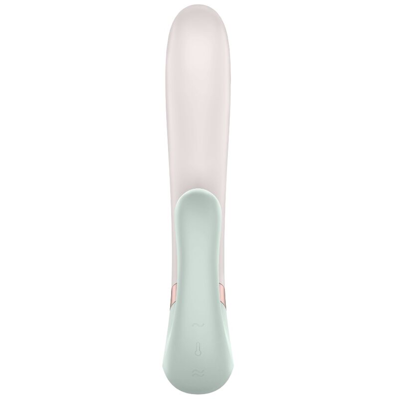 SATISFYER - APPLICATION HEAT WAVE VIBRATEUR BLANC – Image 3
