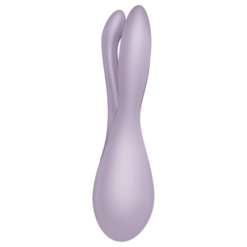 SATISFYER - VIBRATEUR THREESOME 2 VIOLET – Image 3