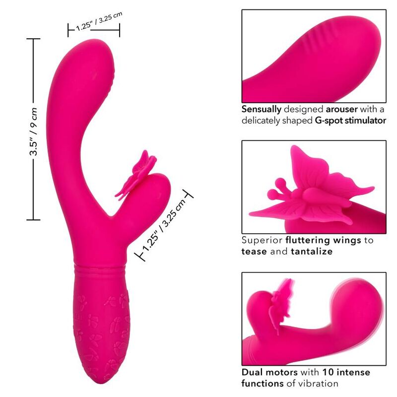 CALEXOTICS - PAPILLON KISS FLUTTER ROSE – Image 3