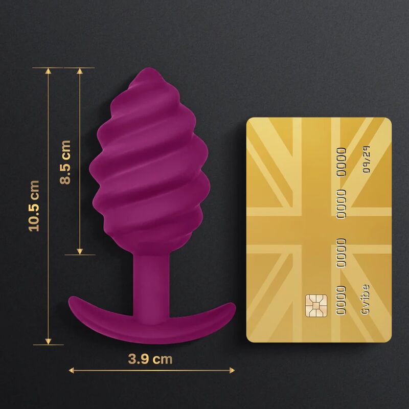 G-VIBE - GPLUG TWIST 2 PLUG ANAL VIOLET – Image 3