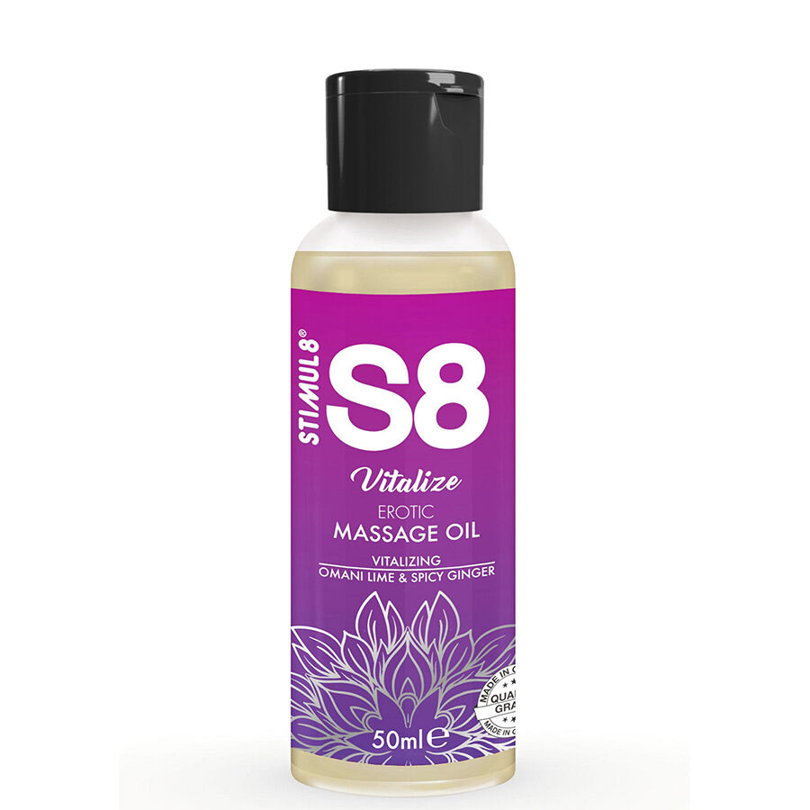 STIMUL8 - S8 HUILE DE MASSAGE COFFRET 3 X 50 ML – Image 3