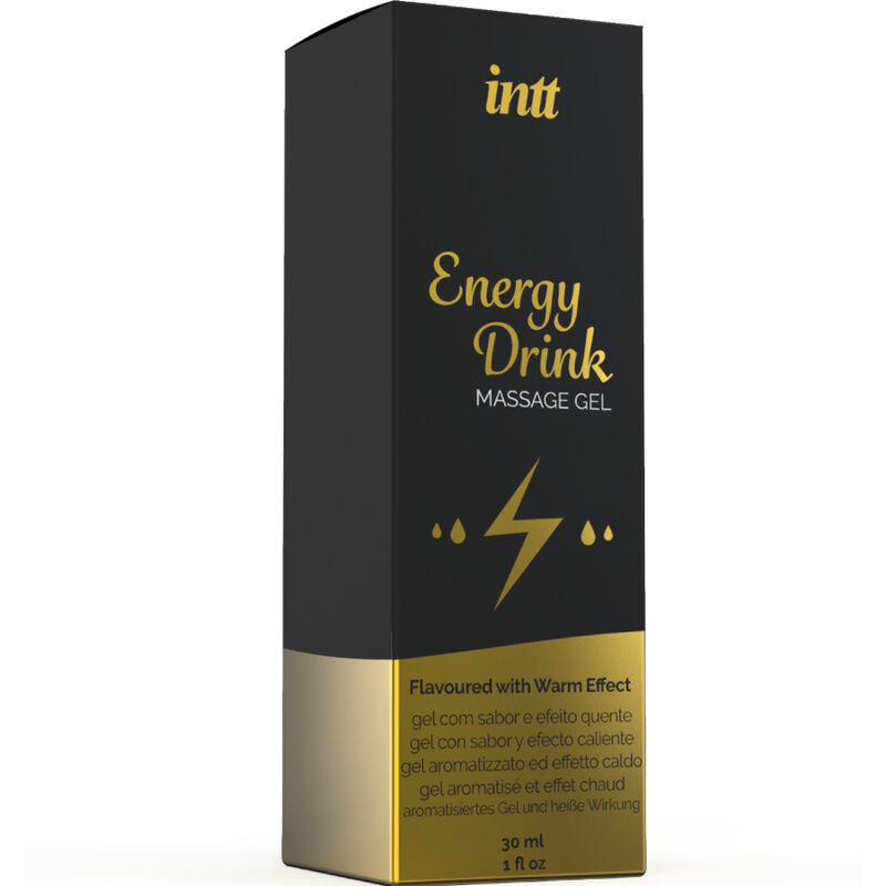 INTT MASSAGE & ORAL SEX - GEL DE MASSAGE A L''ENERGIE AROMATISEE CA BOISSON ET EFFET CHAUFFANT – Image 3
