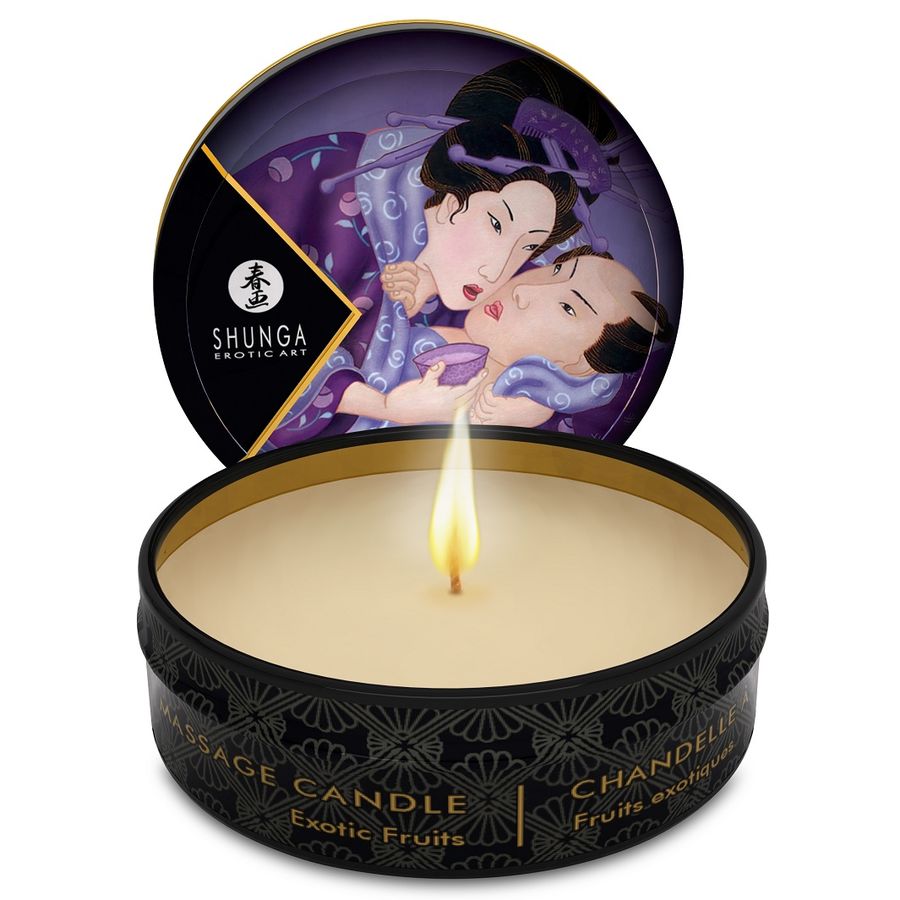 SHUNGA - MINI CARESSE À LA BOUGIE PRÉSENTOIR BOUGIES DE MASSAGE 24 UNITÉS – Image 4