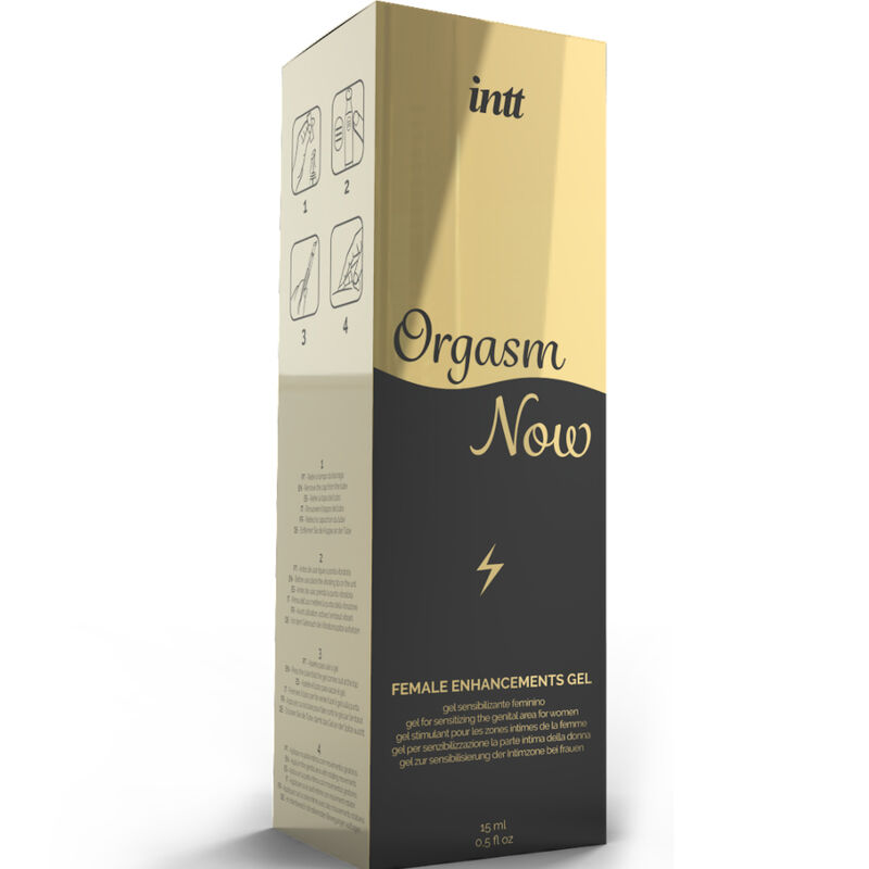 INTT LUBRICANTS - GEL STIMULANT VAGIN INTENSE AVEC APPLICATEUR VIBRATEUR – Image 3