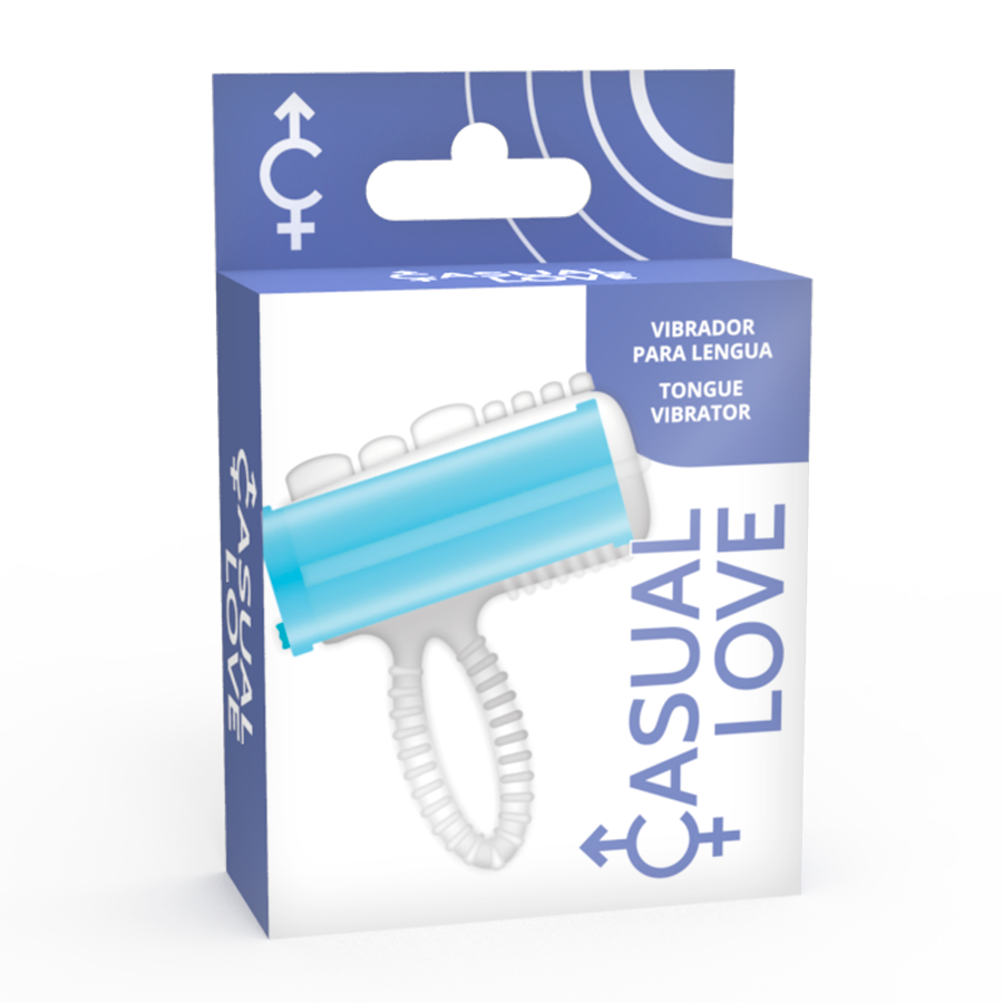 CASUAL LOVE - RING TONGUE VIBRATING BLEU – Image 3
