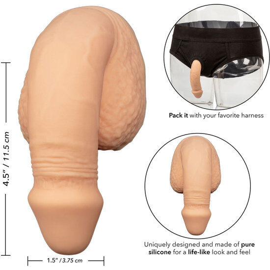 CALEXOTICS - GODE SILICONE PÉNIS 12.75 CM CHAIR – Image 3
