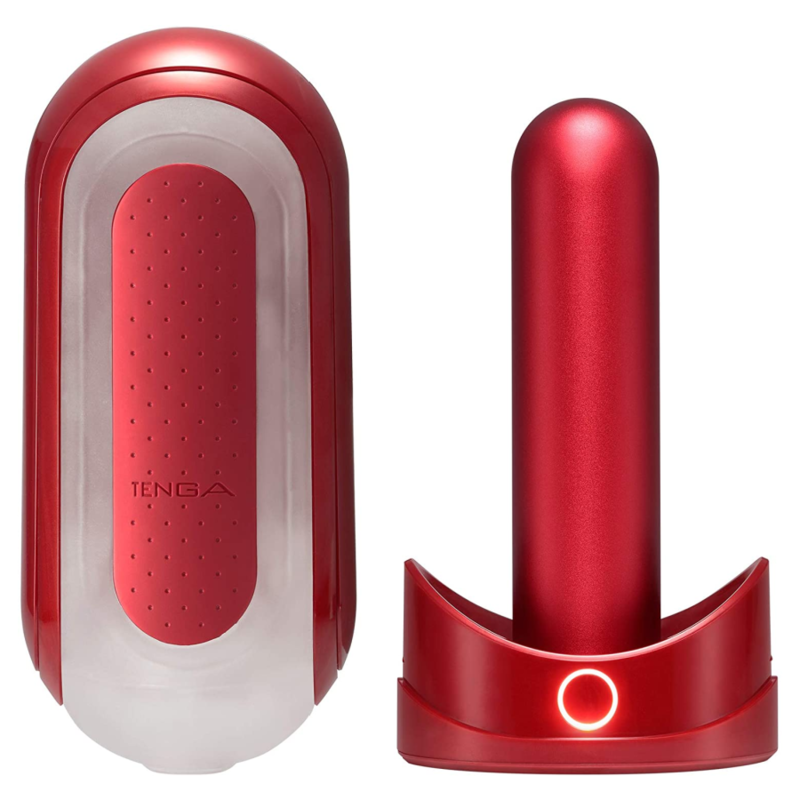 TENGA - FLIP 0 ZERO ROUGE AVEC CHAUFFAGE – Image 3