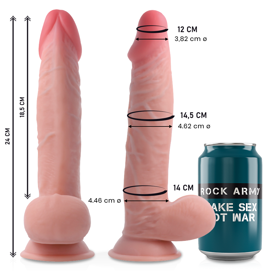 ROCKARMY - SHERMAN ROCKARMY DOUBLE DENSITÉ 24 CM -O- 4.62 CM – Image 3