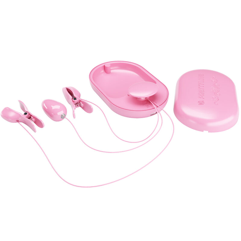 PRETTY LOVE - BOITE SURPRISE PINCES DÉLECTRO STIMULATION ROSE – Image 3