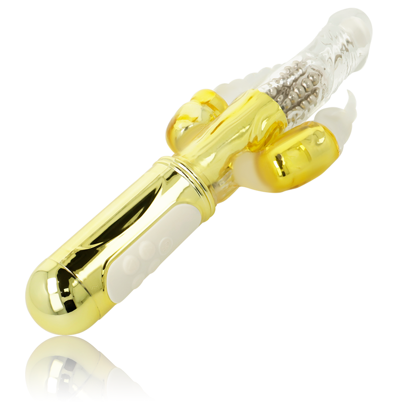 OHMAMA - VIBRATEUR MULTIFONCTIONNEL DORÉ – Image 3