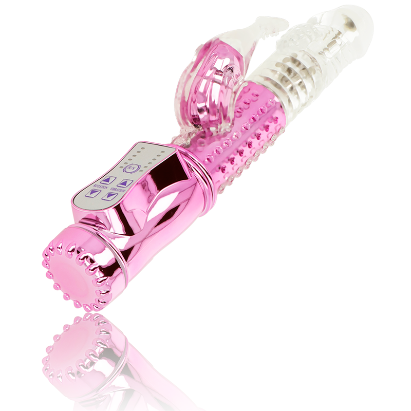 OHMAMA - VIBRATEUR AVEC FONCTION DE ROTATION ET STIMULATEUR DE CLITORIS – Image 3