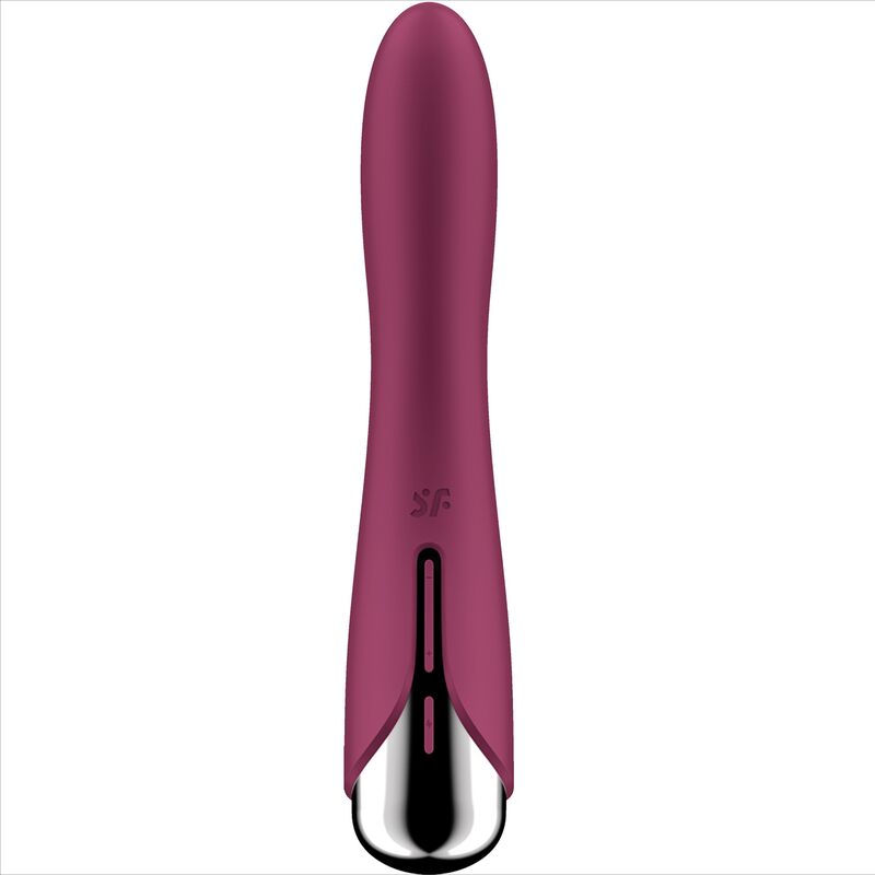 SATISFYER - SPINNING VIBE 1 VIBRATEUR ROTATEUR G-SPOT ROUGE – Image 3