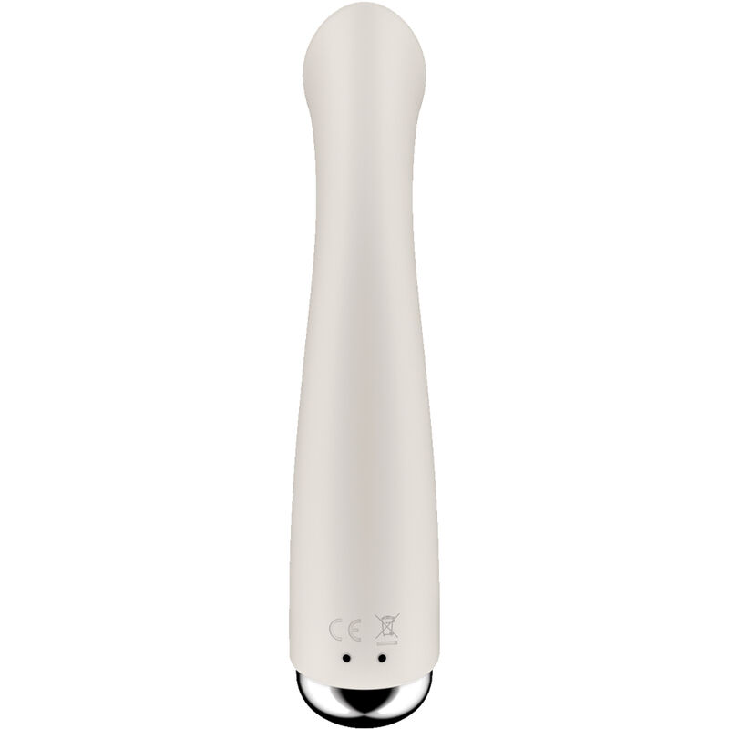 SATISFYER - SPINNING G-SPORT 1 VIBRATEUR ROTATOR BEIGE – Image 4
