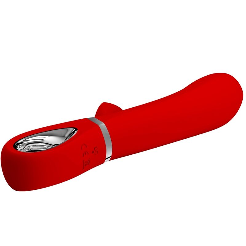 PRETTY LOVE - VIBRATEUR MULTIFONCTION G-SPOT THOMAS ROUGE – Image 3