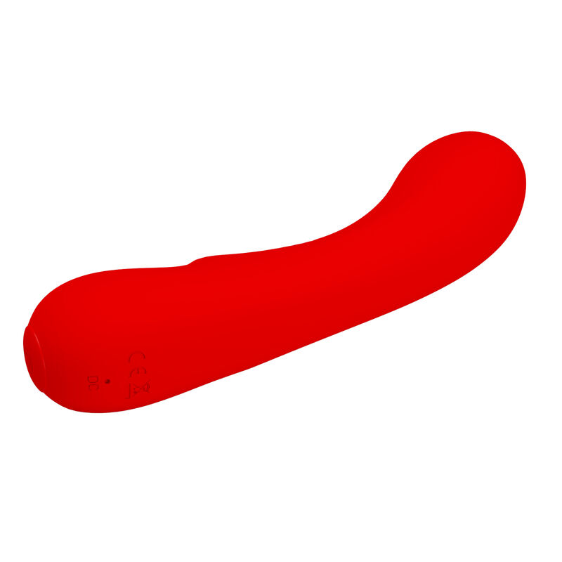 PRETTY LOVE - VIBRATEUR RECHARGEABLE PRESCOTT ROUGE – Image 3